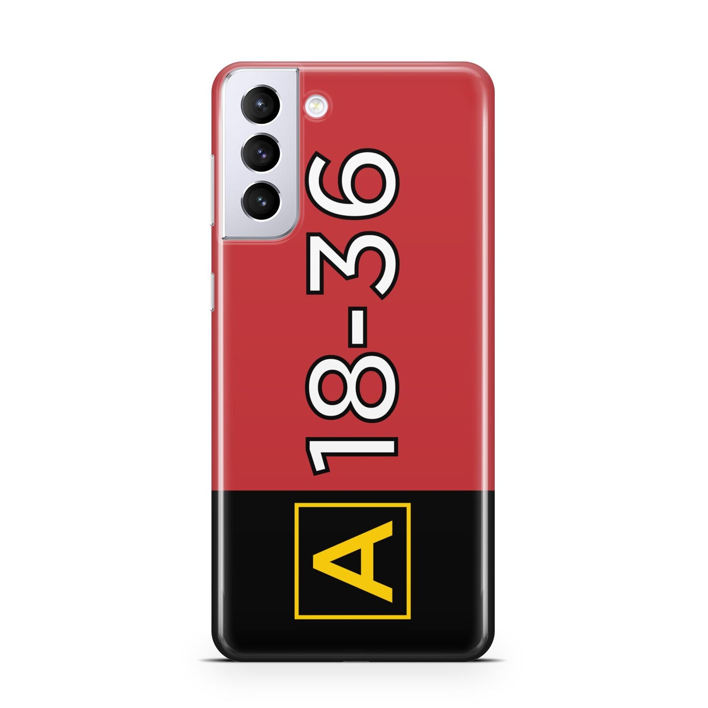 Personalised Runway Holding Position Samsung S21 Plus Case