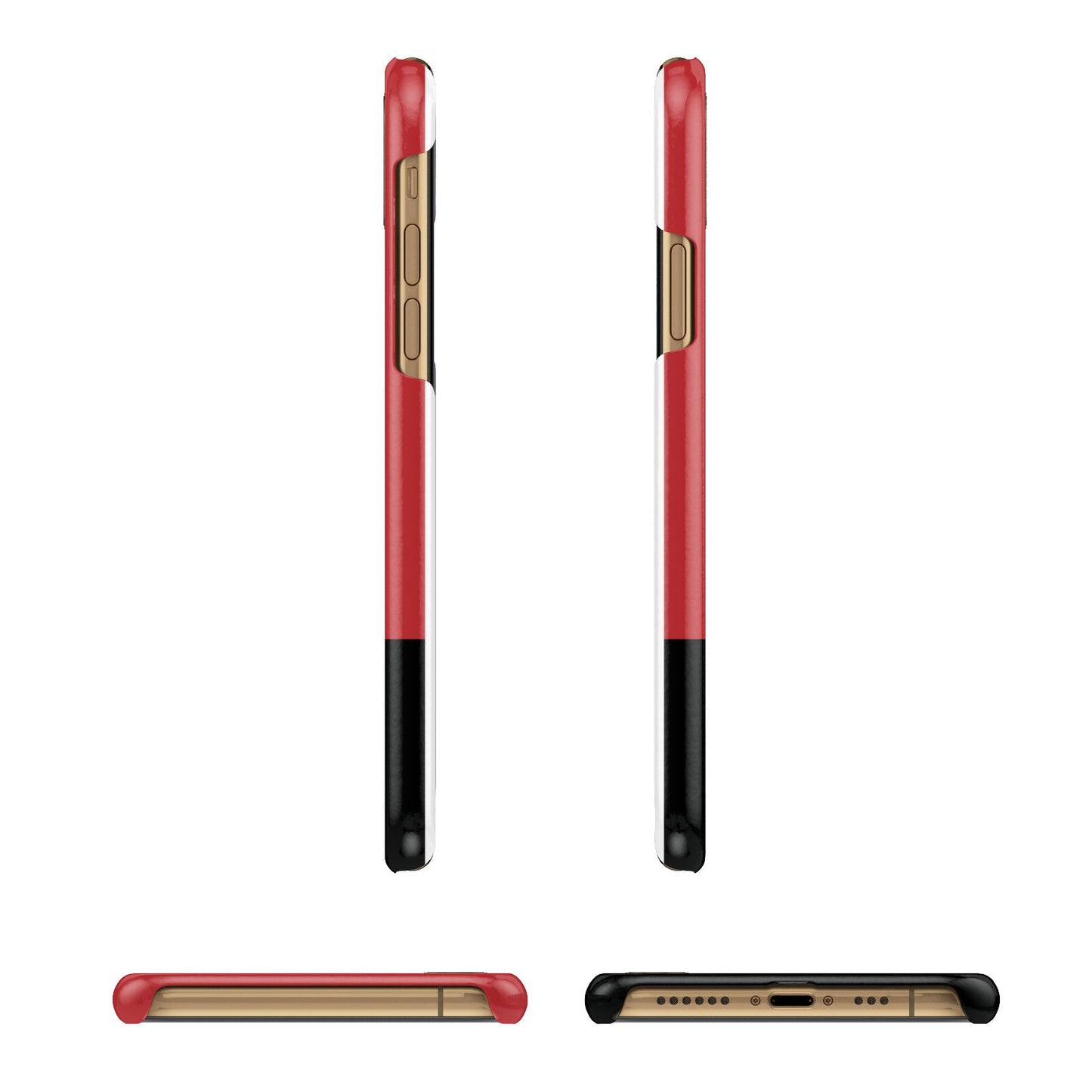 Personalised Runway Holding Position iPhone 11 3D Snap Case Angle Images