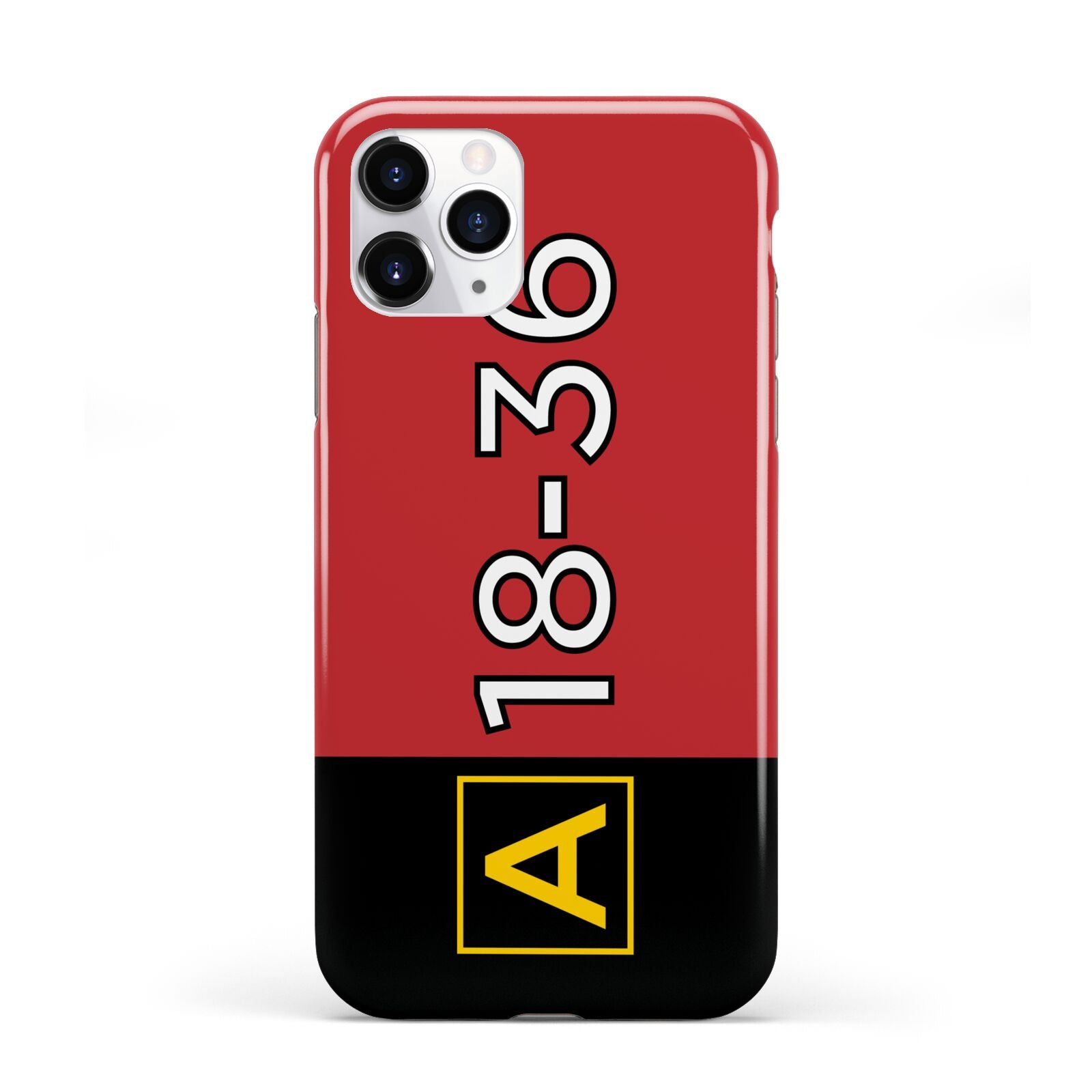 Personalised Runway Holding Position iPhone 11 Pro 3D Tough Case