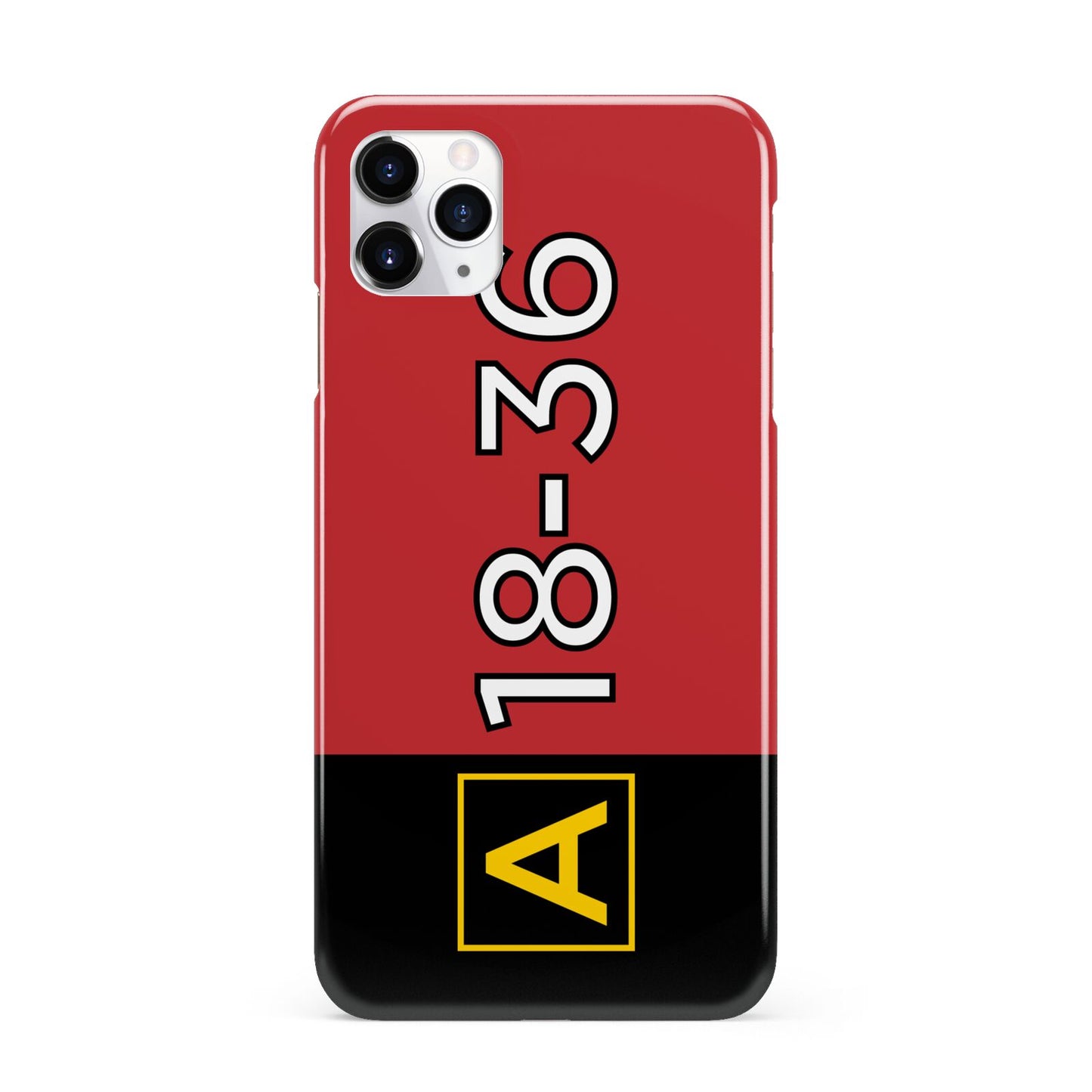 Personalised Runway Holding Position iPhone 11 Pro Max 3D Snap Case