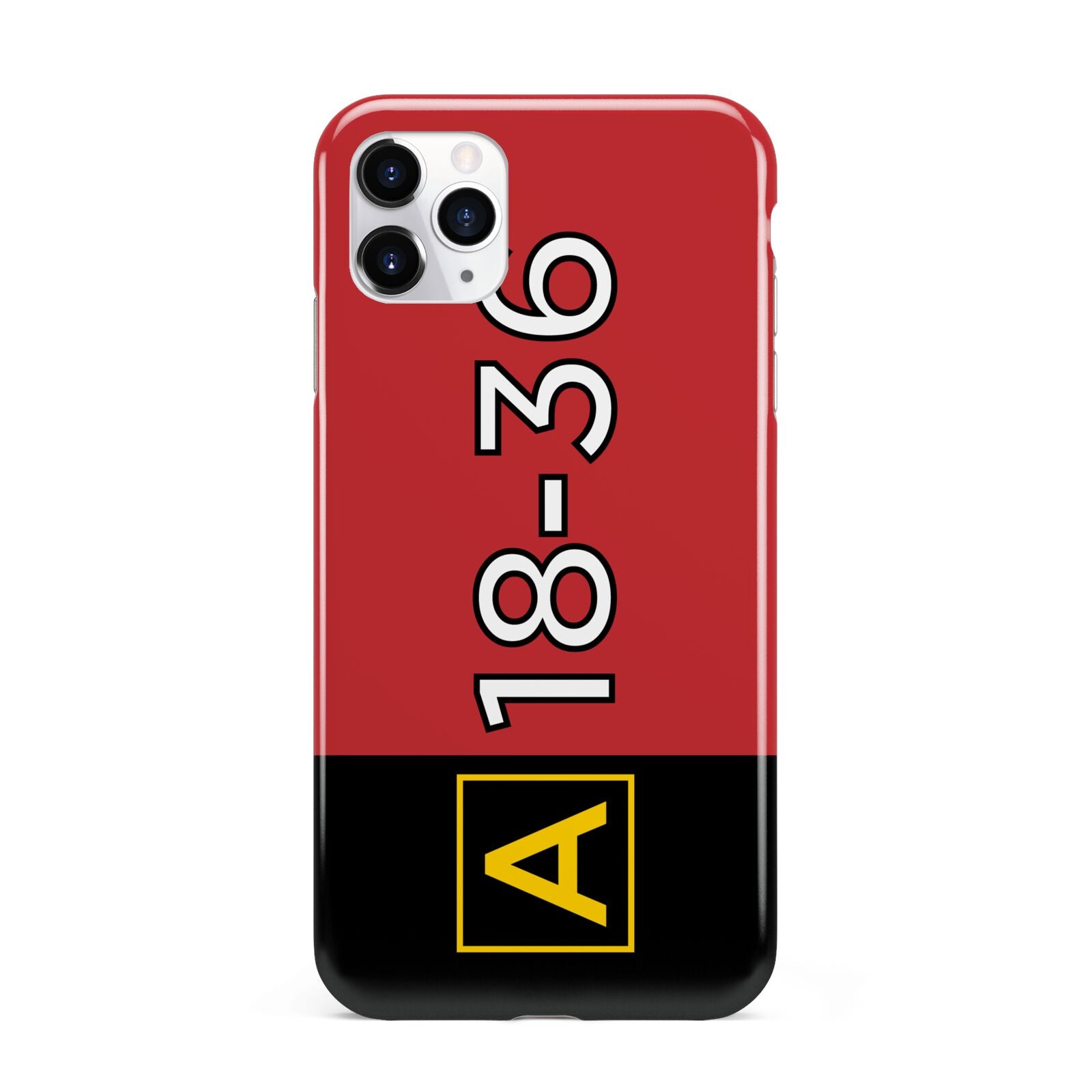 Personalised Runway Holding Position iPhone 11 Pro Max 3D Tough Case