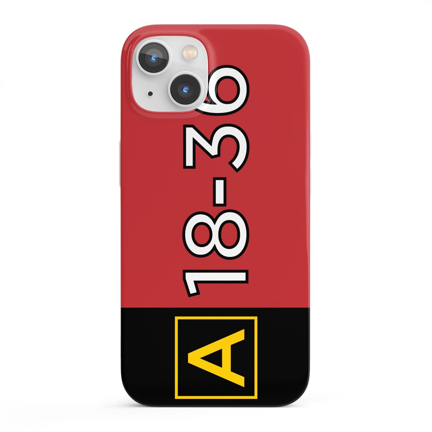 Personalised Runway Holding Position iPhone 13 Full Wrap 3D Snap Case