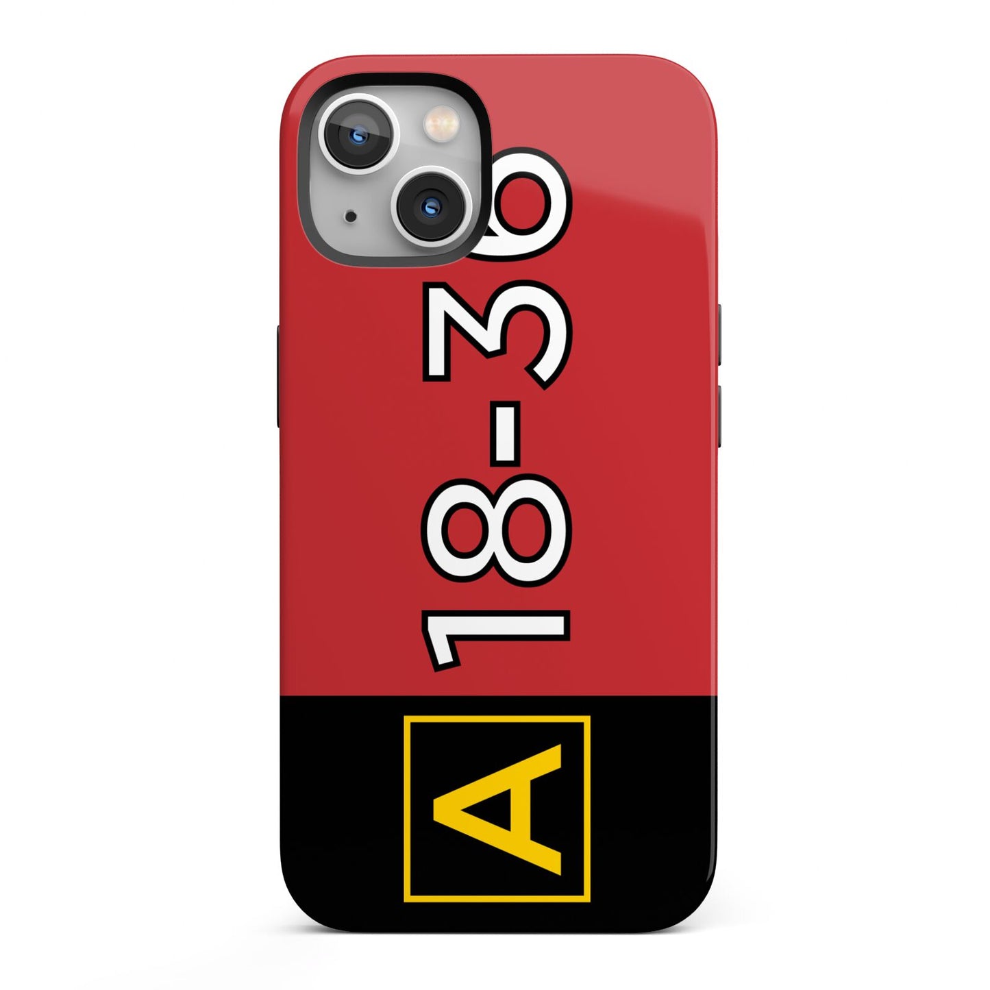 Personalised Runway Holding Position iPhone 13 Full Wrap 3D Tough Case