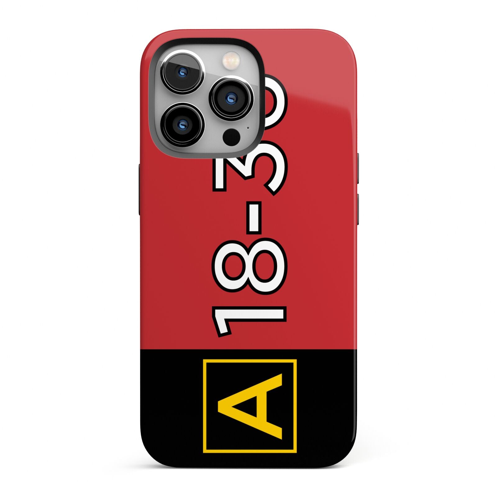 Personalised Runway Holding Position iPhone 13 Pro Full Wrap 3D Tough Case