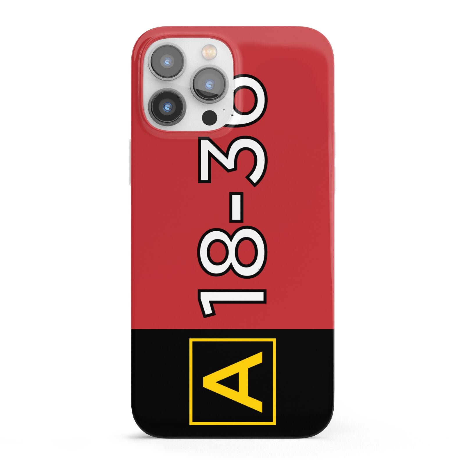 Personalised Runway Holding Position iPhone 13 Pro Max Full Wrap 3D Snap Case