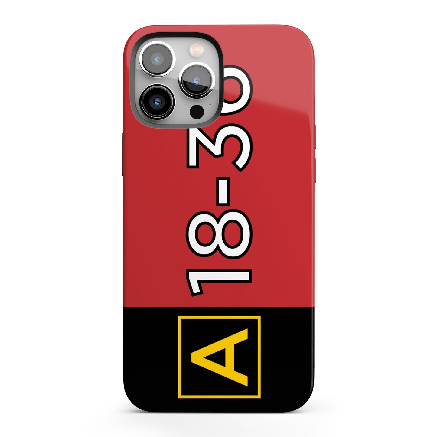 Personalised Runway Holding Position iPhone 13 Pro Max Full Wrap 3D Tough Case