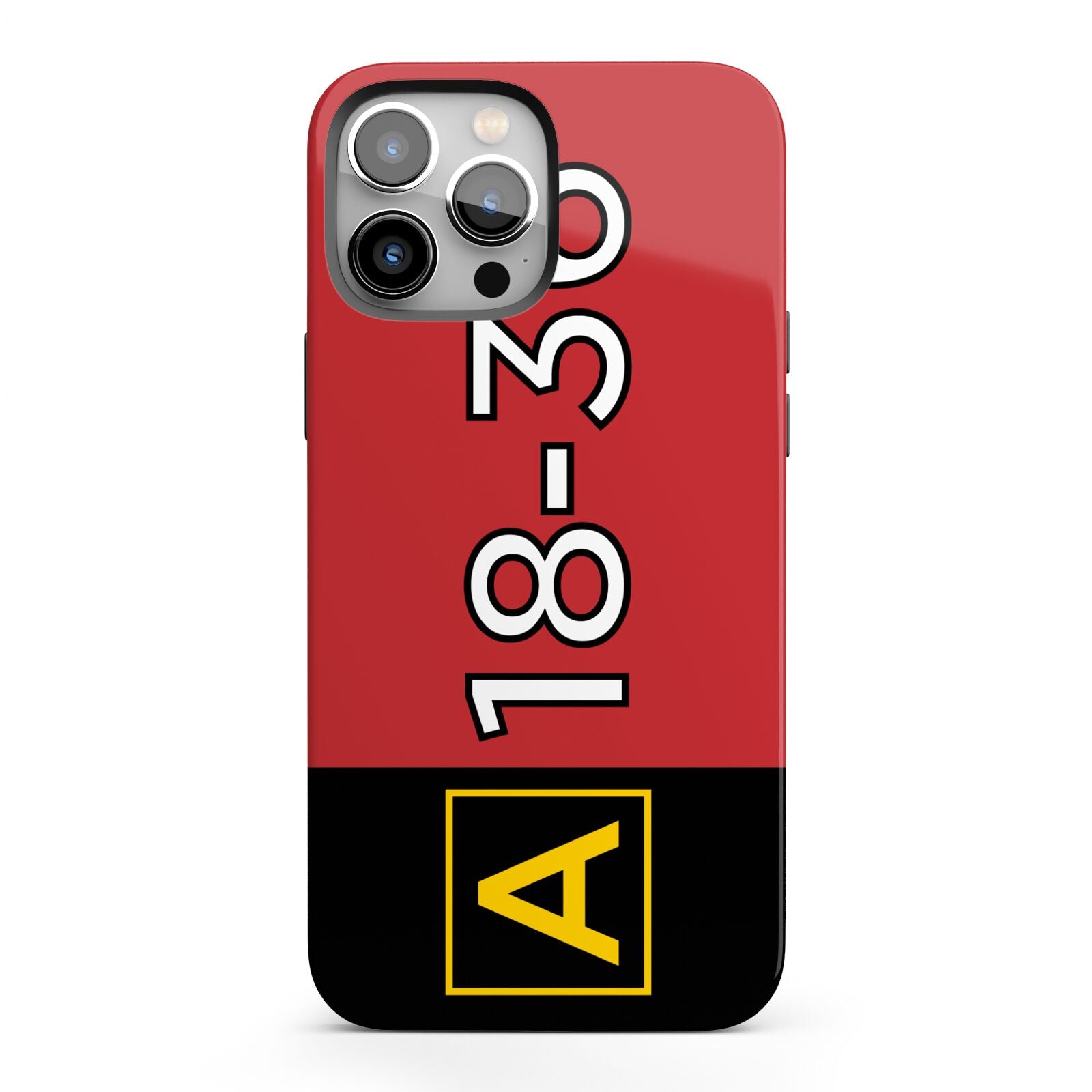 Personalised Runway Holding Position iPhone 13 Pro Max Full Wrap 3D Tough Case