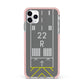 Personalised Runway iPhone 11 Pro Max Impact Pink Edge Case
