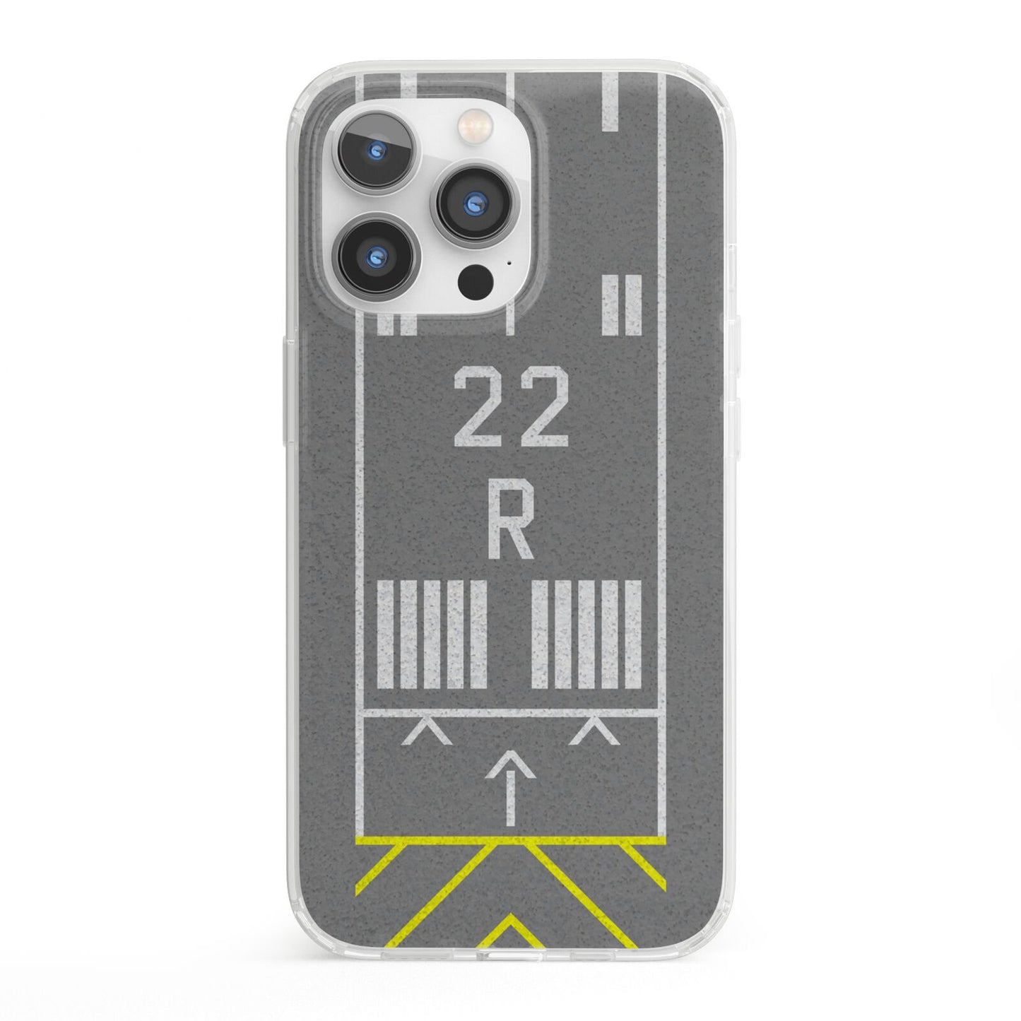 Personalised Runway iPhone 13 Pro Clear Bumper Case