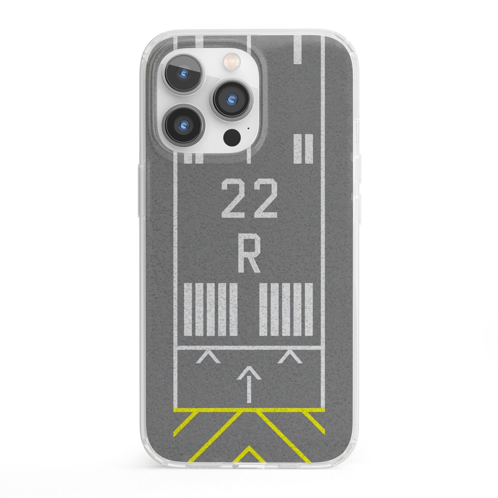 Personalised Runway iPhone 13 Pro Clear Bumper Case