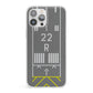 Personalised Runway iPhone 13 Pro Max Clear Bumper Case