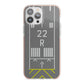Personalised Runway iPhone 13 Pro Max TPU Impact Case with Pink Edges