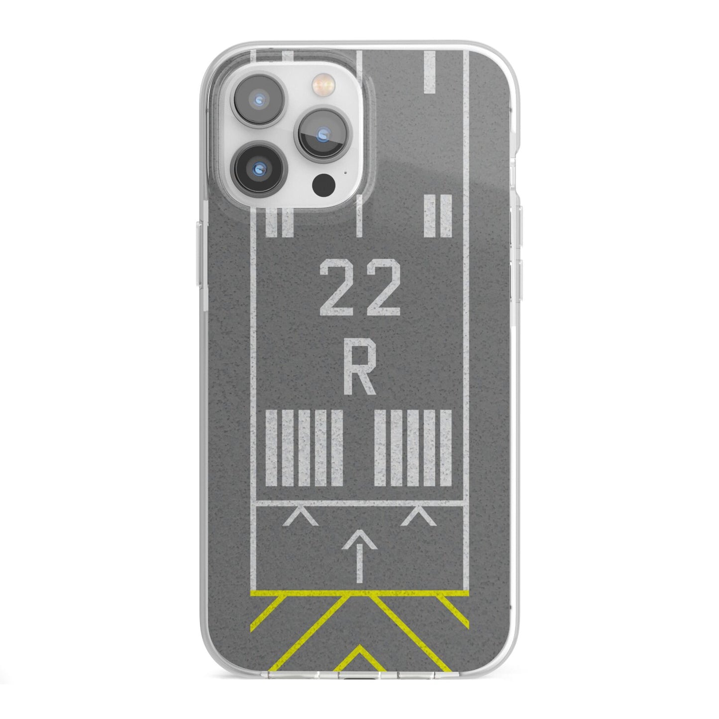 Personalised Runway iPhone 13 Pro Max TPU Impact Case with White Edges