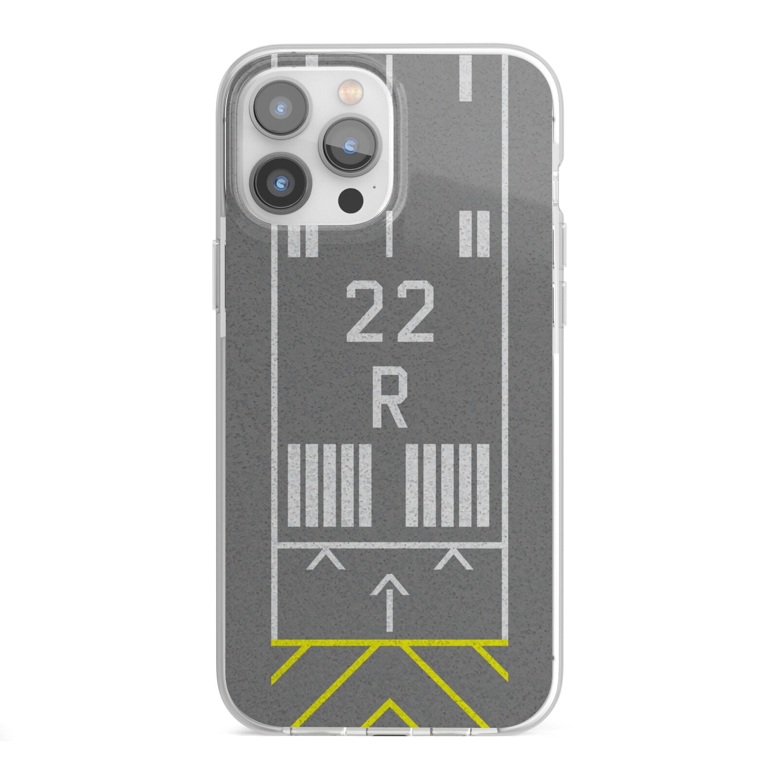 Personalised Runway iPhone 13 Pro Max TPU Impact Case with White Edges