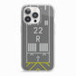 Personalised Runway iPhone 13 Pro TPU Impact Case with White Edges