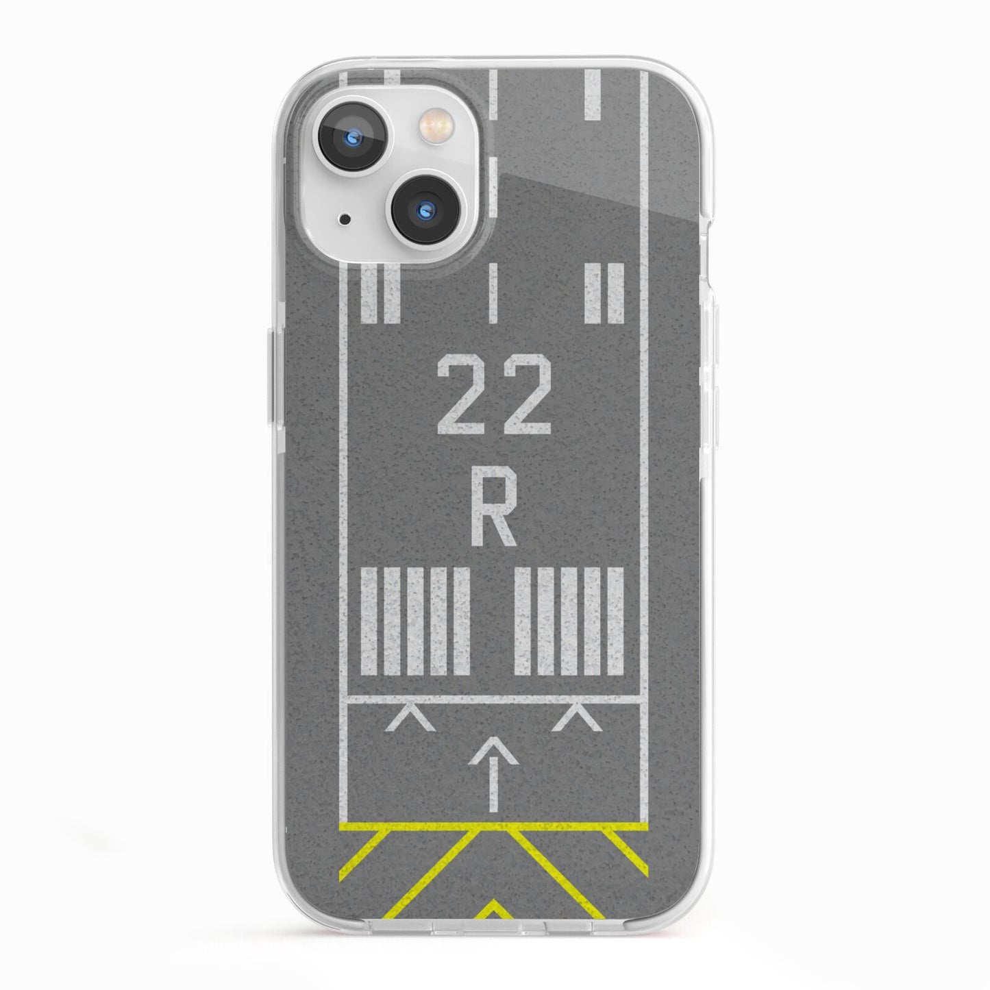 Personalised Runway iPhone 13 TPU Impact Case with White Edges