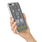 Personalised Runway iPhone 7 Plus Bumper Case on Silver iPhone Alternative Image