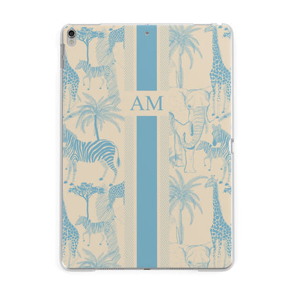 Personalised Safari Apple iPad Silver Case