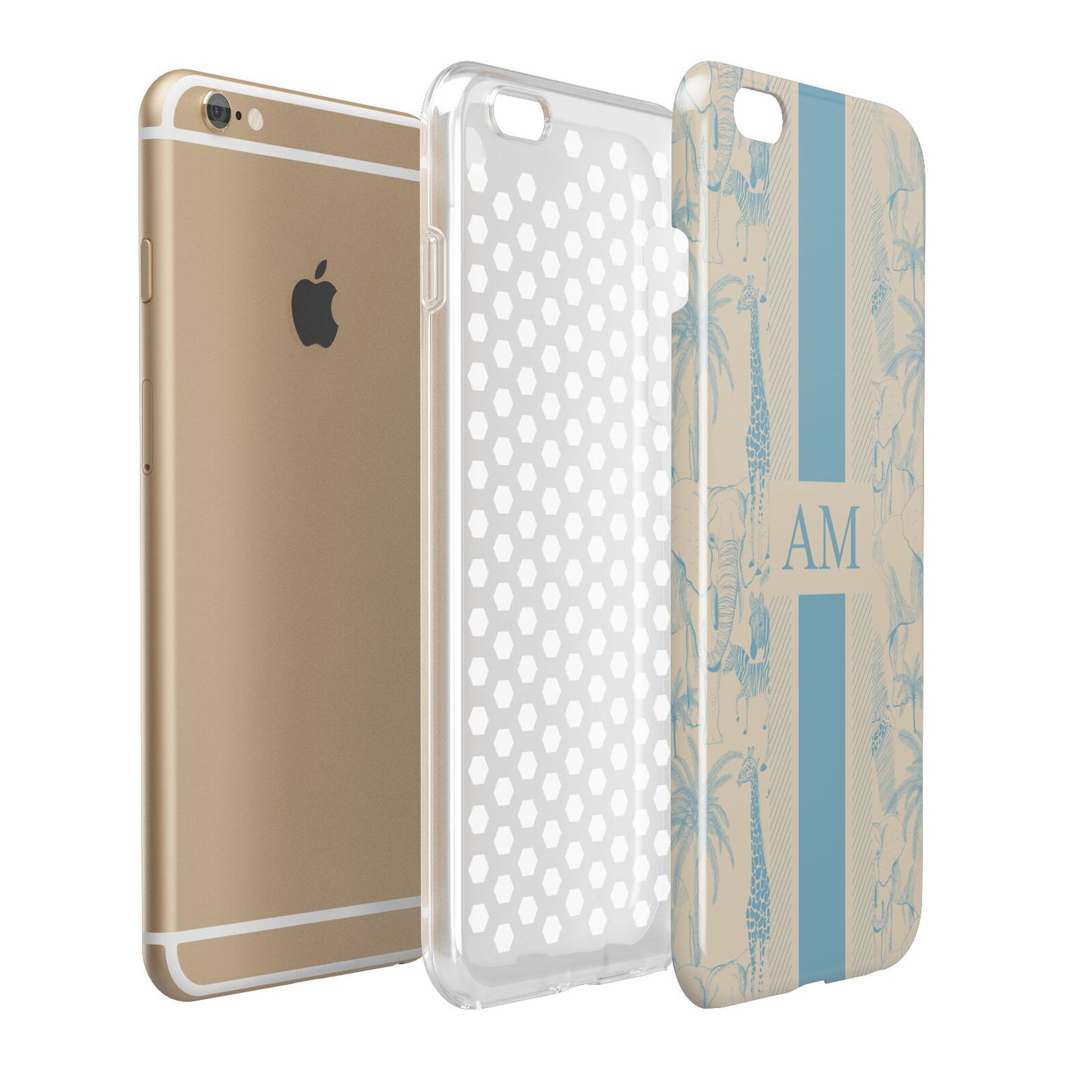 Personalised Safari Apple iPhone 6 Plus 3D Tough Case Expand Detail Image