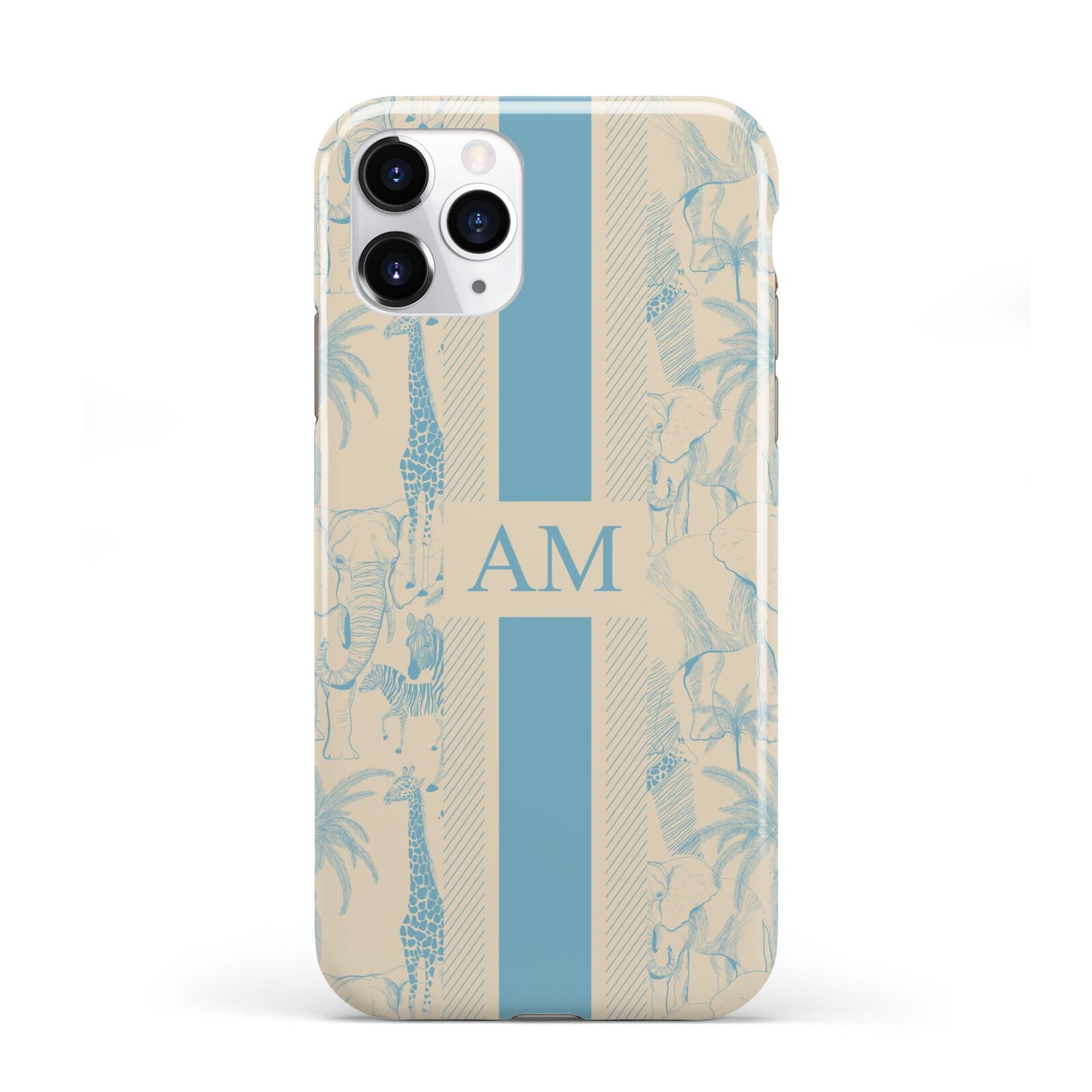 Personalised Safari iPhone 11 Pro 3D Tough Case