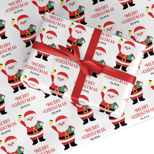 Personalised Santa Wrapping Paper