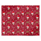 Personalised Santa Face Personalised Wrapping Paper Alternative
