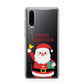 Personalised Santa Huawei P30 Phone Case