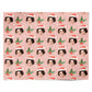 Personalised Santa Photo Face Personalised Wrapping Paper Alternative