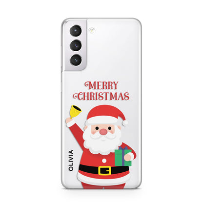 Personalised Santa Samsung S21 Case