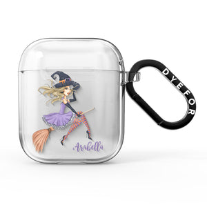 Personalised Sassy Witch AirPods Case