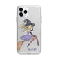 Personalised Sassy Witch Apple iPhone 11 Pro Max in Silver with Bumper Case