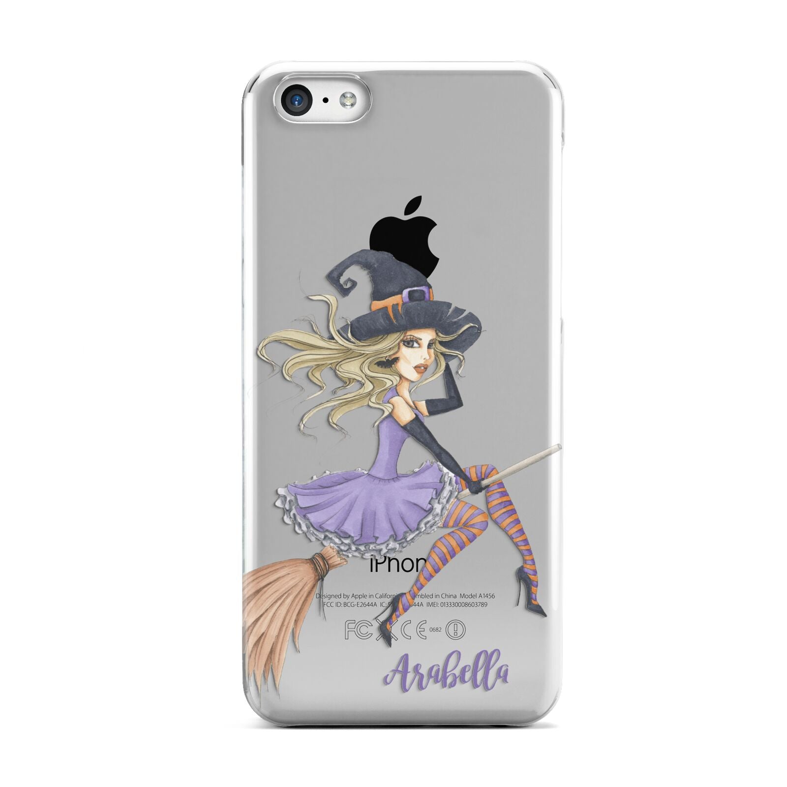 Personalised Sassy Witch Apple iPhone 5c Case