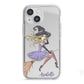 Personalised Sassy Witch iPhone 13 Mini TPU Impact Case with White Edges