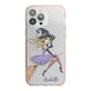 Personalised Sassy Witch iPhone 13 Pro Max TPU Impact Case with Pink Edges