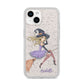 Personalised Sassy Witch iPhone 14 Glitter Tough Case Starlight