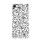 Personalised Sayings Initials Apple iPhone 7 8 3D Snap Case