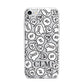 Personalised Sayings Initials iPhone 7 Bumper Case on Silver iPhone