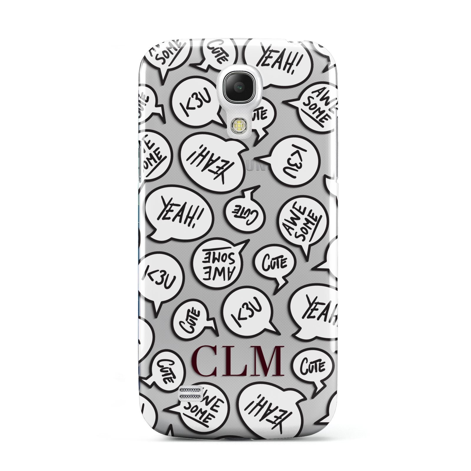 Personalised Sayings With Initials Samsung Galaxy S4 Mini Case
