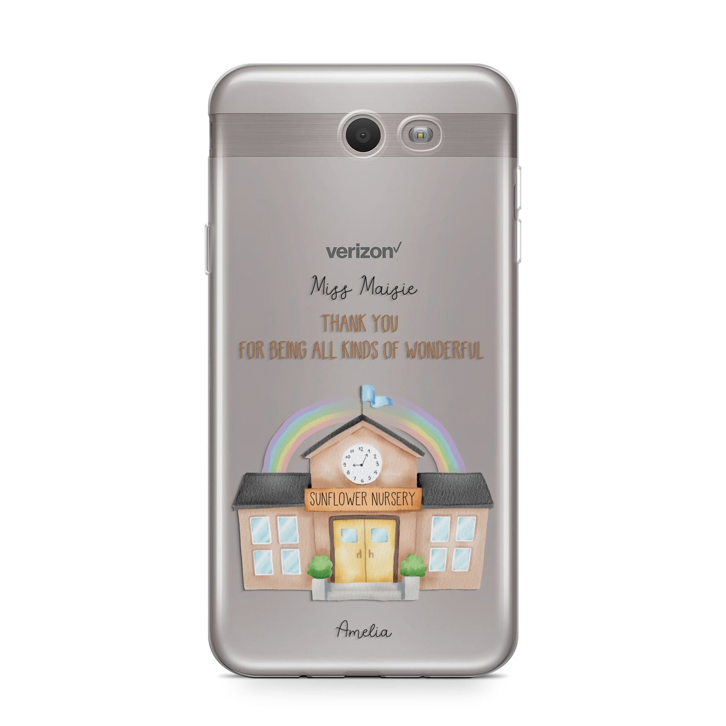 Personalised School Samsung Galaxy J7 2017 Case