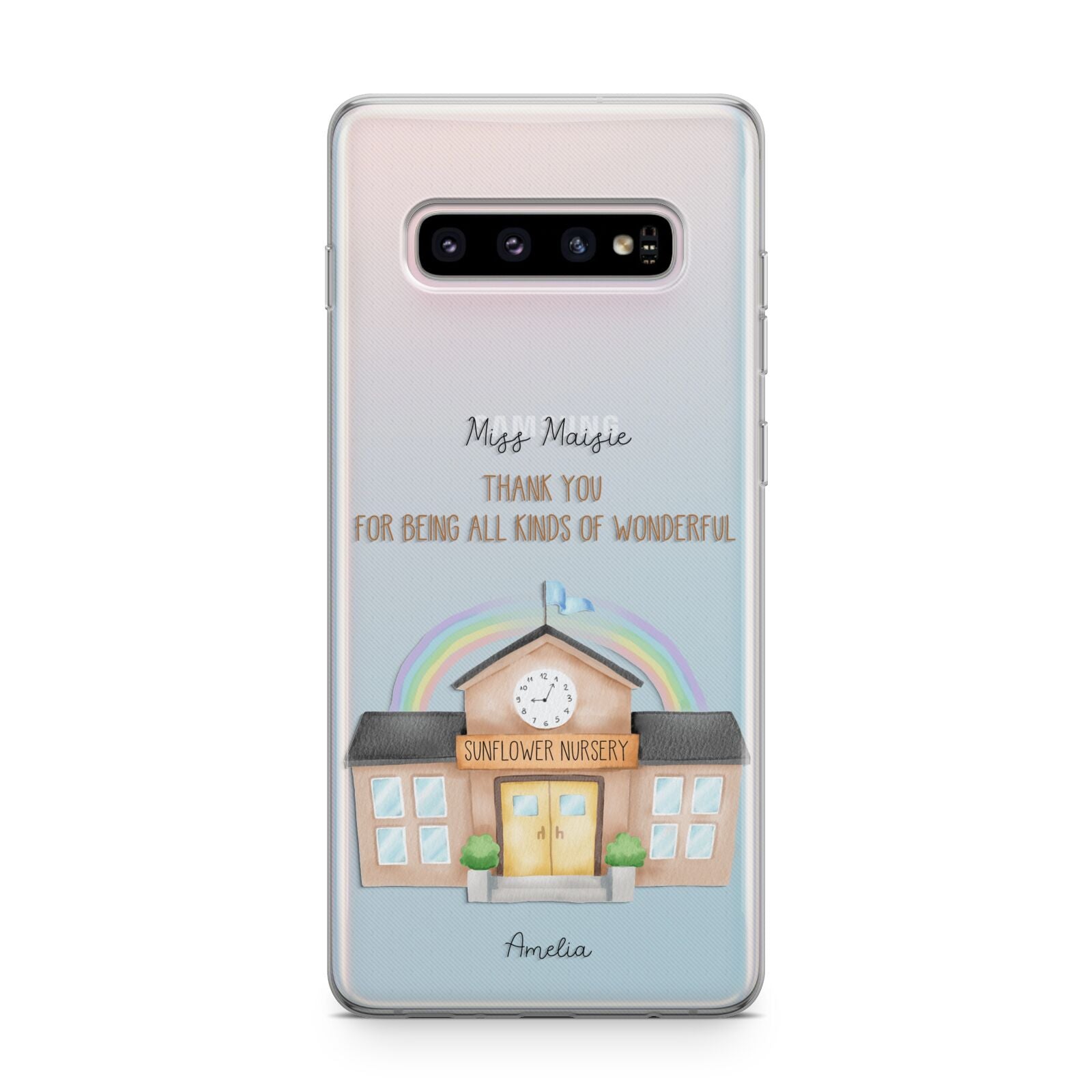 Personalised School Samsung Galaxy S10 Plus Case