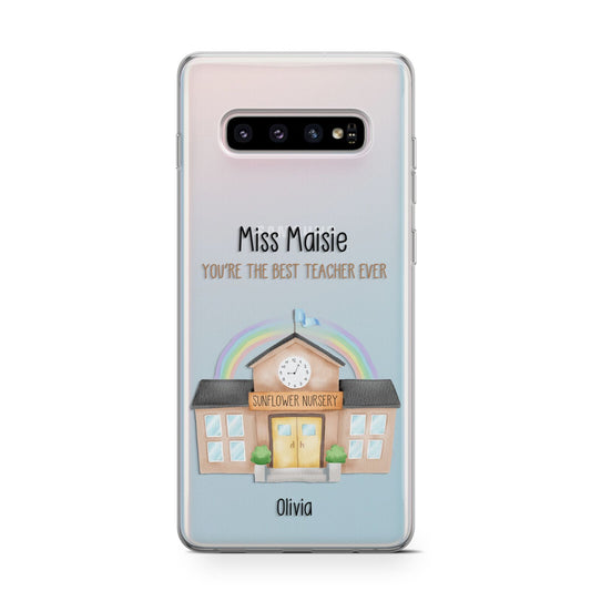 Personalised School Teacher Protective Samsung Galaxy Case