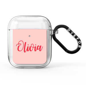 Personalised Script Name AirPods Case