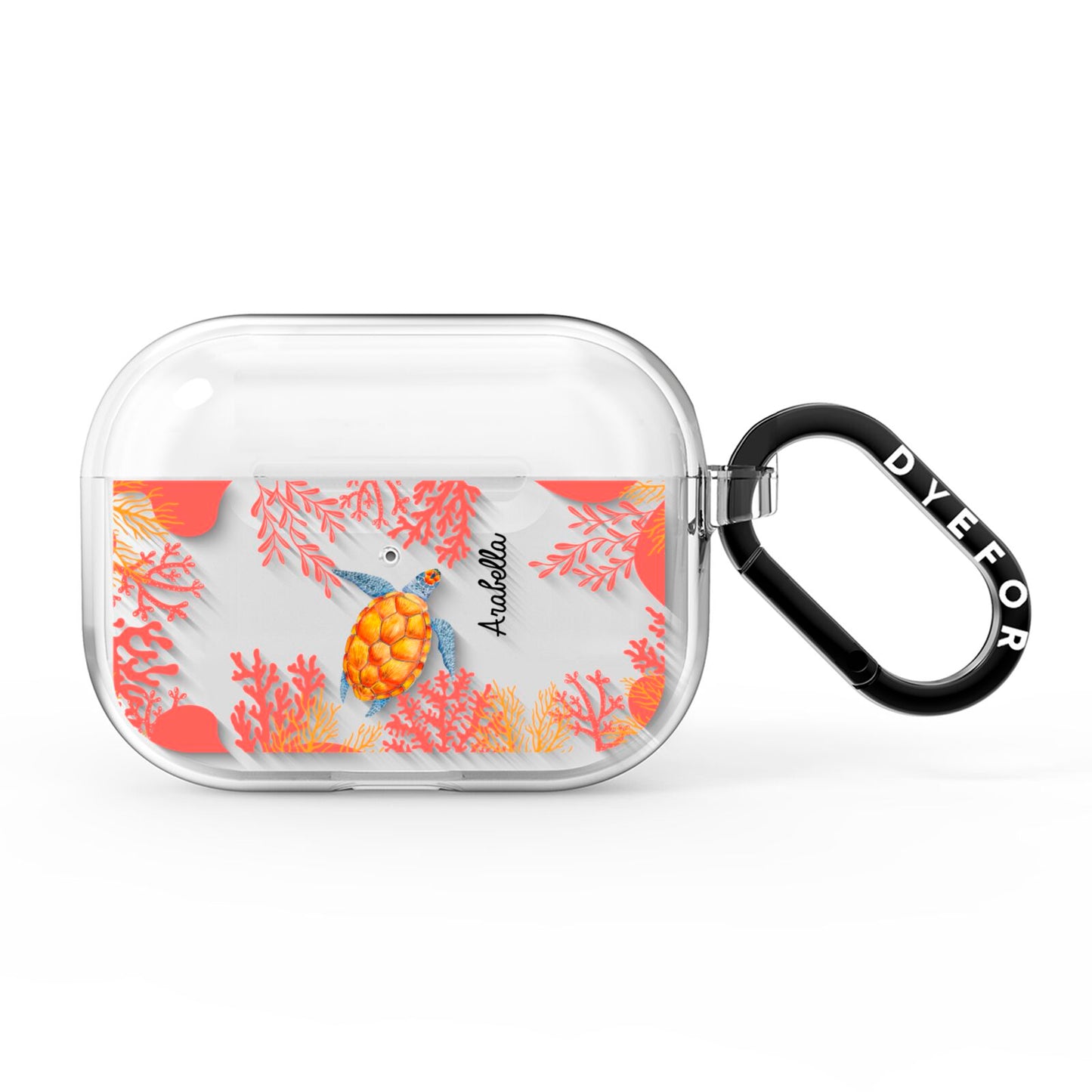 Personalised Sea Life AirPods Pro Clear Case