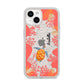 Personalised Sea Life iPhone 14 Glitter Tough Case Starlight