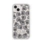 Personalised Sea Shell Initials iPhone 14 Plus Clear Tough Case Starlight