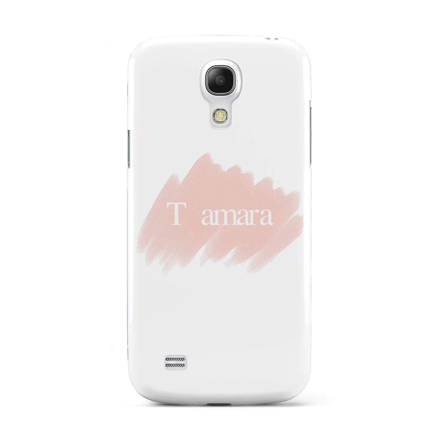 Personalised See Throiugh Clear Name Samsung Galaxy S4 Mini Case