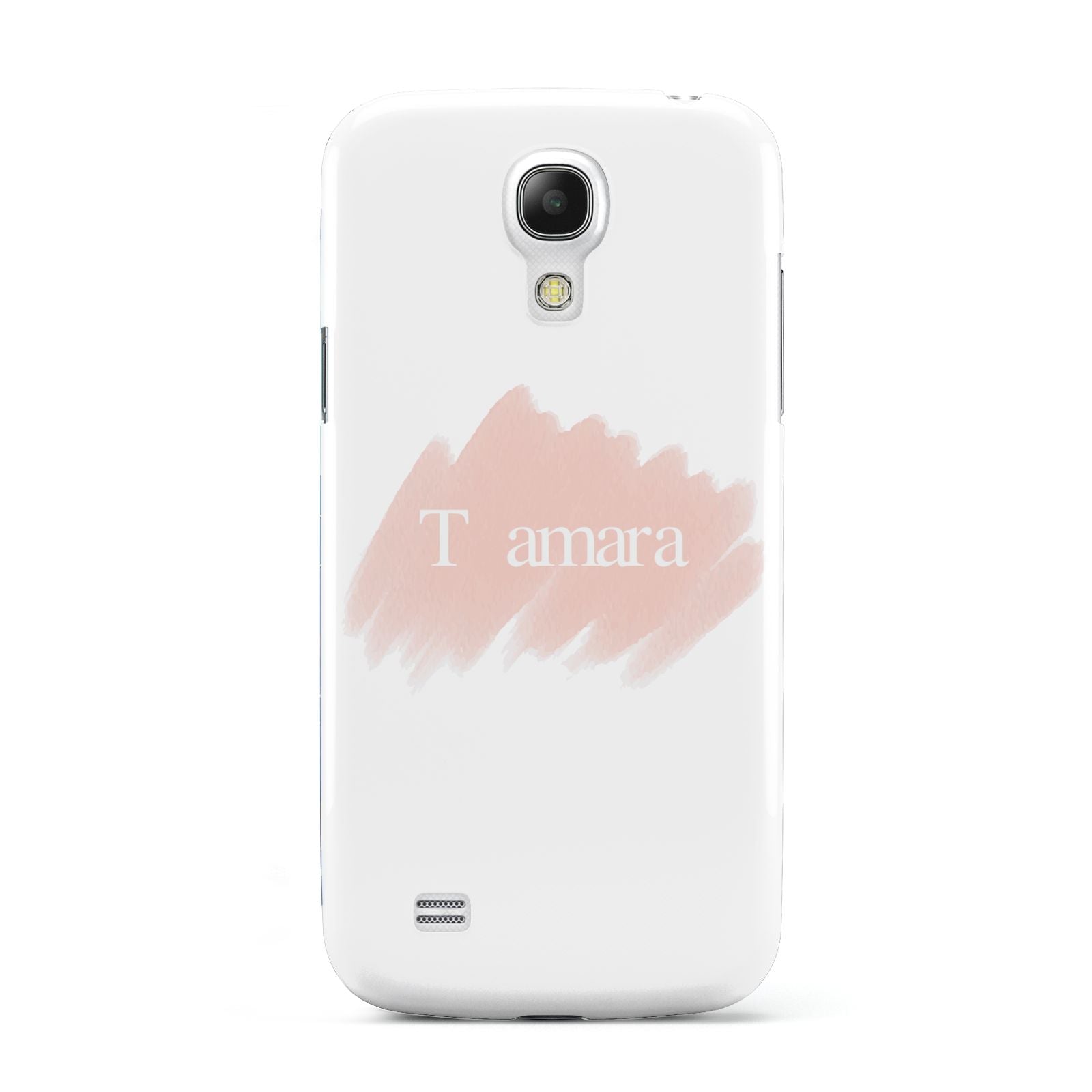 Personalised See Throiugh Clear Name Samsung Galaxy S4 Mini Case