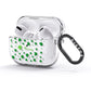 Personalised Shamrock AirPods Glitter Case 3rd Gen Side Image