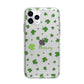 Personalised Shamrock Apple iPhone 11 Pro in Silver with Bumper Case