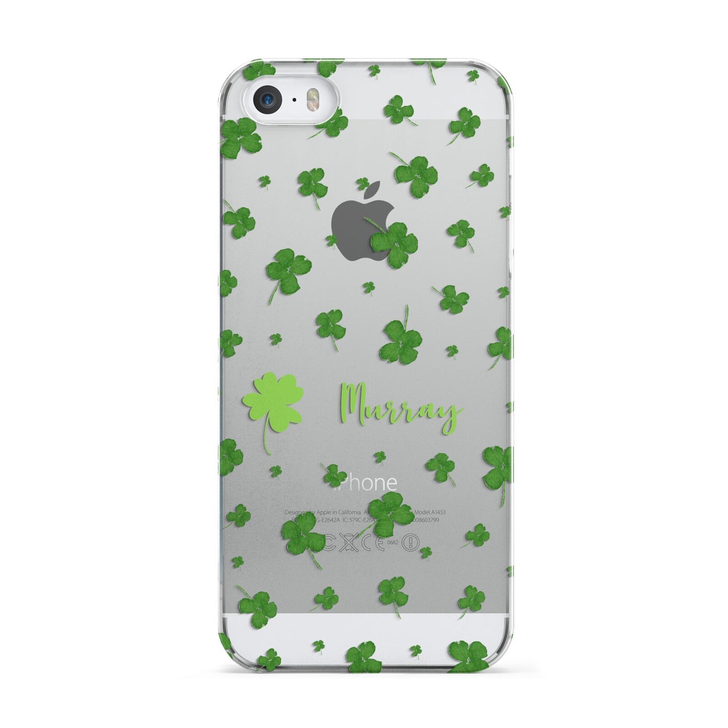 Personalised Shamrock Apple iPhone 5 Case